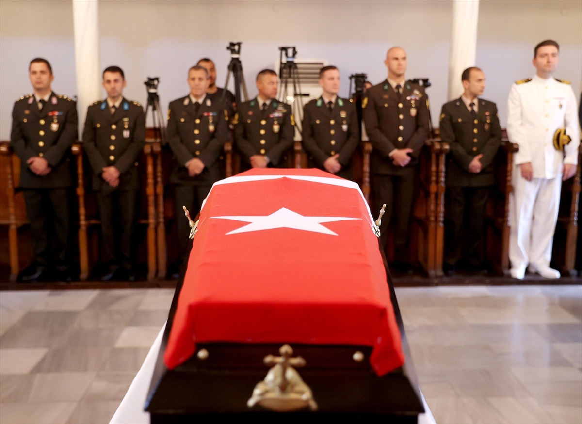 İstanbul'da Vefat Eden Kore Gazisi Bokuman İçin Kilisede Tören Düzenlendi