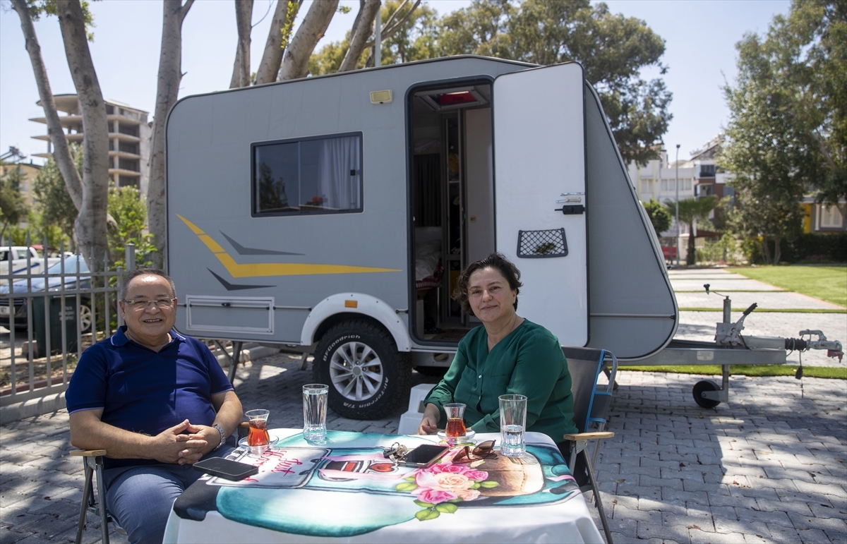 Antalya'da Karavancıların Park Sorununu Gidermek İçin Karavan Park Açıldı