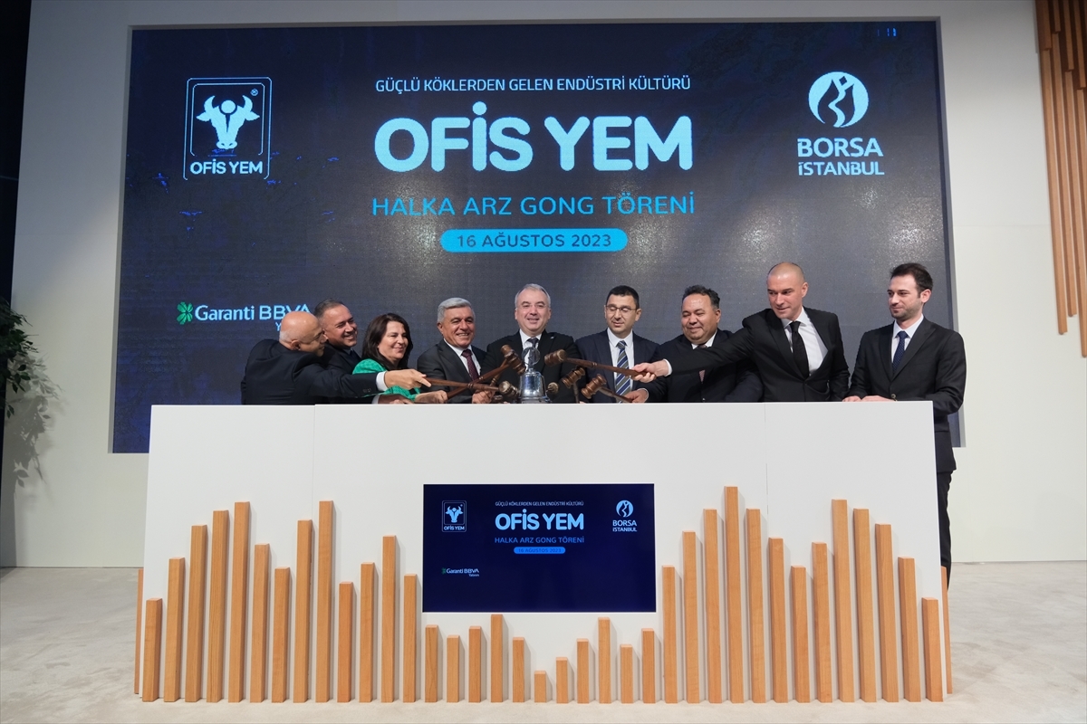 Borsa İstanbul'da Gong Ofis Yem İçin Çaldı