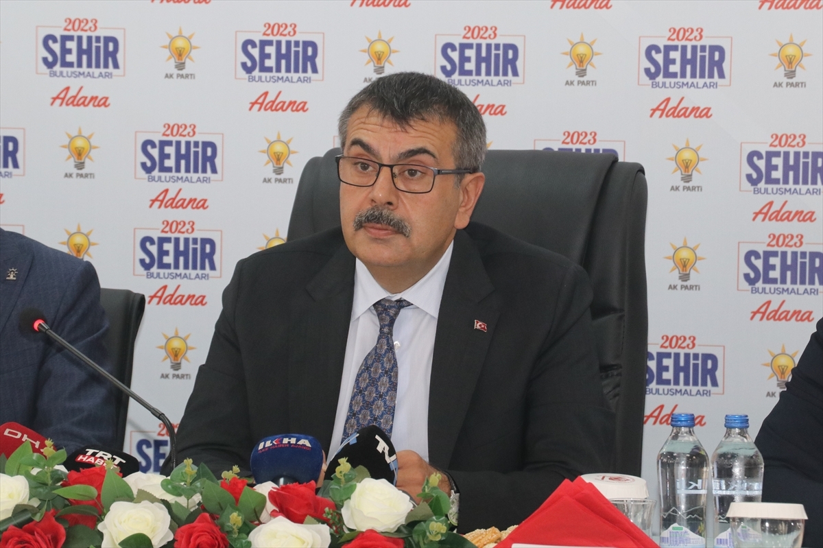 Milli Eğitim Bakanı Tekin  Adana'da Konuştu: