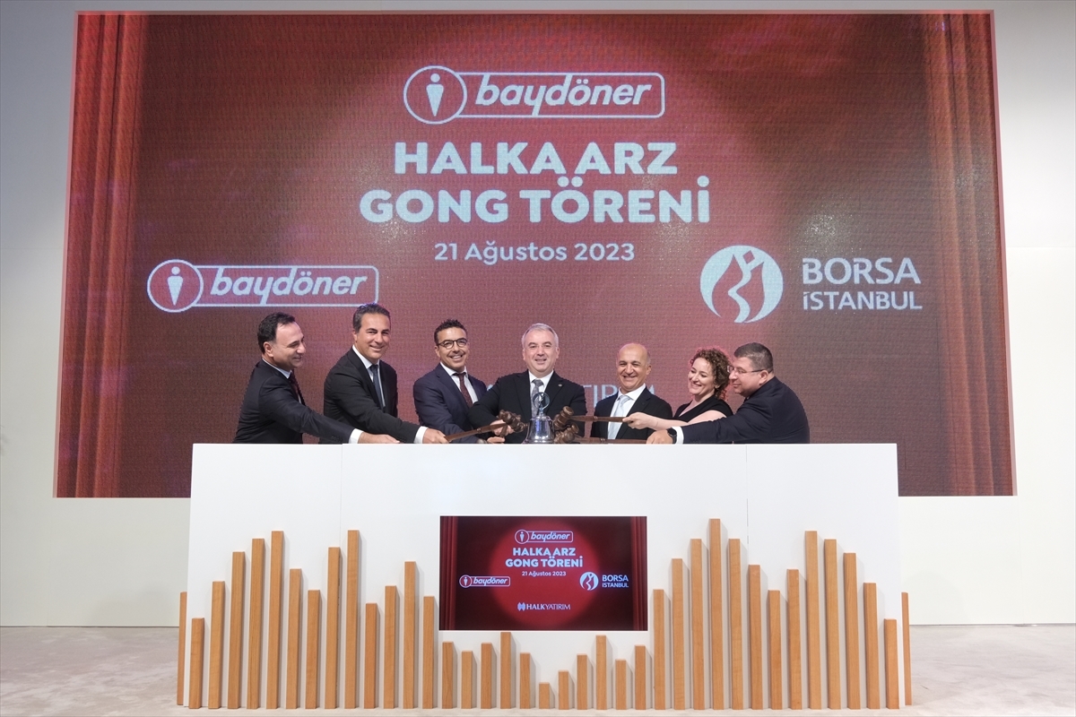 Borsa İstanbul'da Gong Baydöner İçin Çaldı